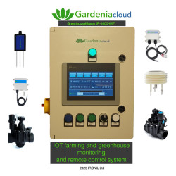 GardeniaCloud profesionālā siltumnīcas automatizācijas sistēma