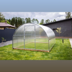 SILTUMNĪCA TITANS 3x4m( metāls 1mm)  ar polikarbonātu 4mm