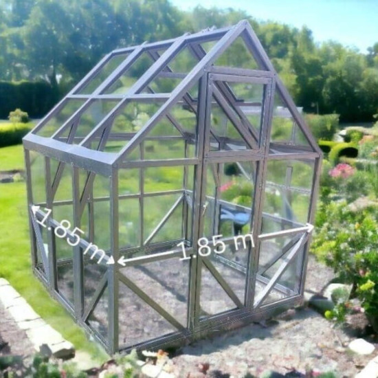 SILTUMNĪCA  MICRO 1.85 x 1.85m - polikarbonāts 4mm