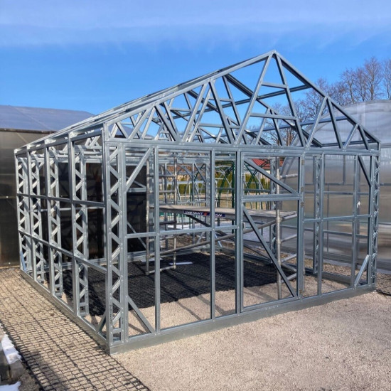 PROFI SILTUMNĪCA 4x4m ar polikarbonātu 4mm.