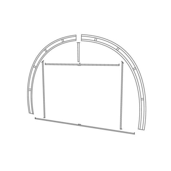 MAXI SILTUMNĪCA 4.1 X 4m ar polikarbonātu 4mm
